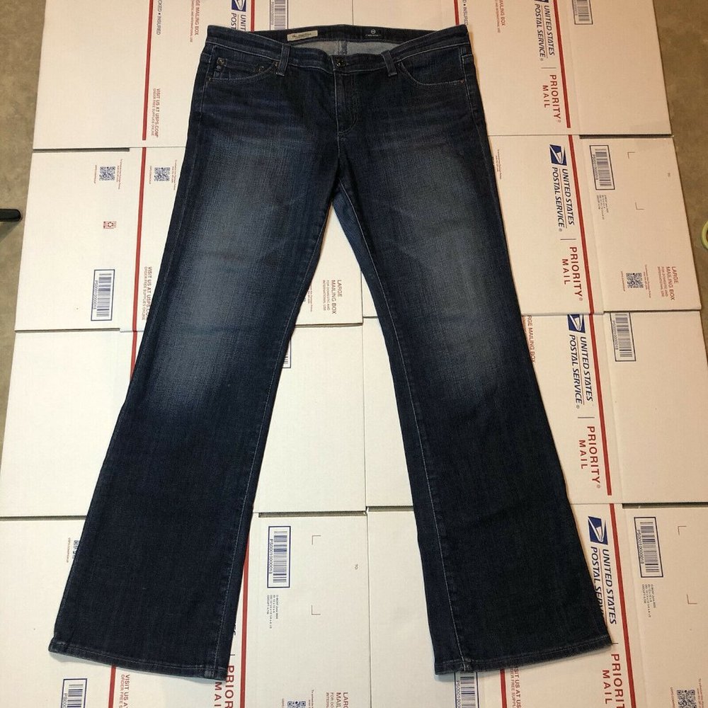 Adriano Goldschmeid Women's Bootcut Jeans 32R - The Angelina, Made in USA
